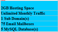 Linux Hosting SA XS